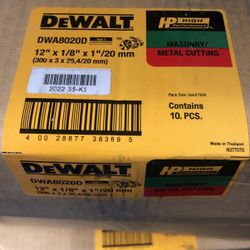 Dewalt Masonry Blade
