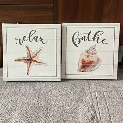 Bathroom Decor Frames