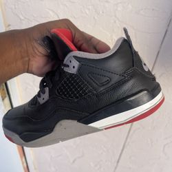 Jordan 4 Bred Used Size 3Y