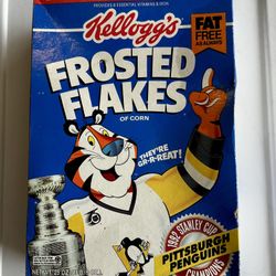 1992 Stanley Cup Kellogg’s Frosted Flakes 
