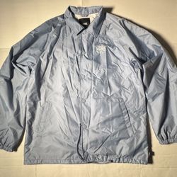 Pre Owned Good Last 2 Photos Spots I have not tried to remove spots  Vans Torrey Jacket  Lined Windbreaker  Light Baby Blue  Men  Size XL
