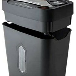 Aurora AU1230XA Anti-Jam 12-Sheet Crosscut Paper and Credit Card Shredder with 5.2-gallon Wastebasket

