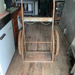 Antique Welding Cart 