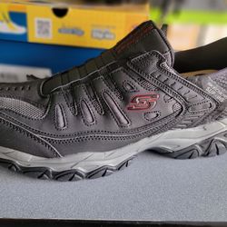 Sketchers Mens Slip-on Black Terrain Sneaker