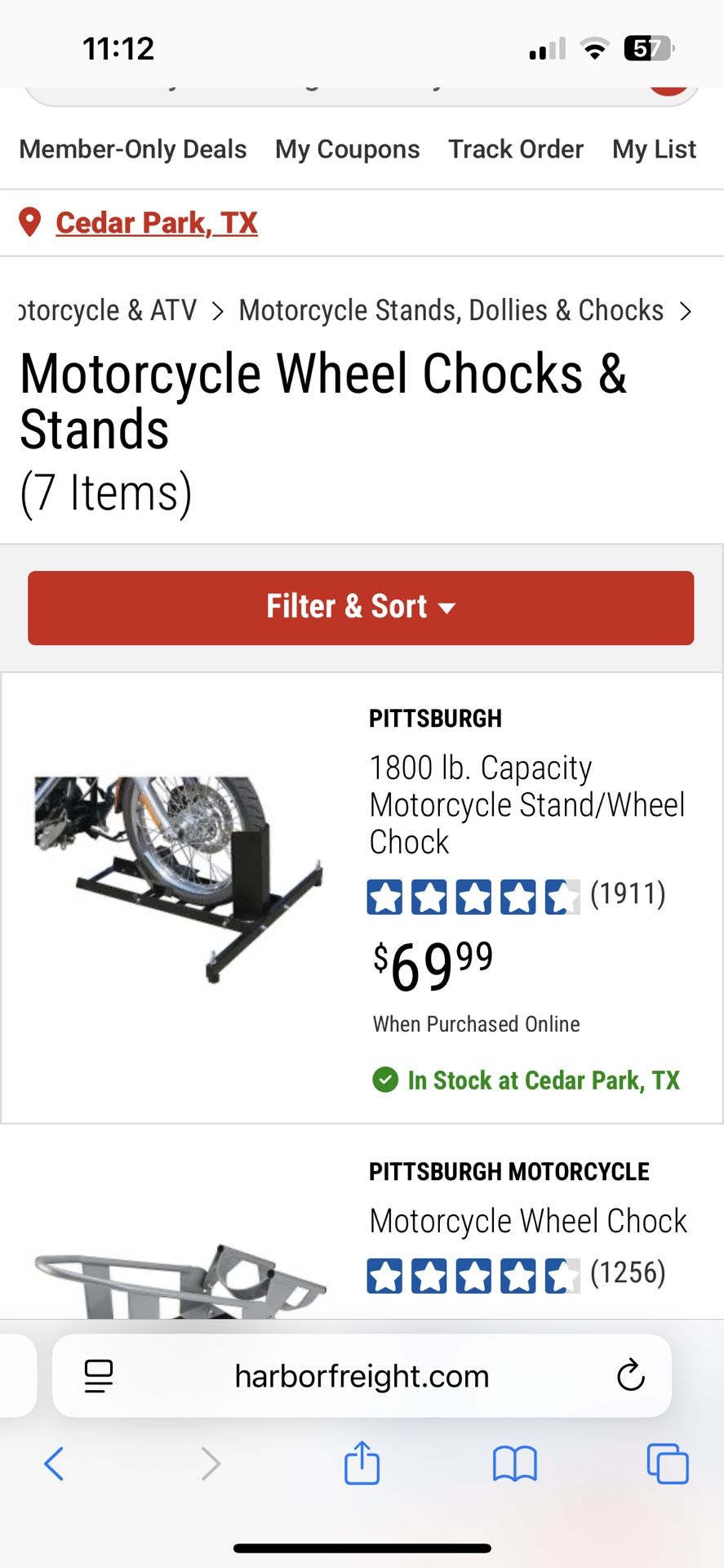 Motorcycle Stand