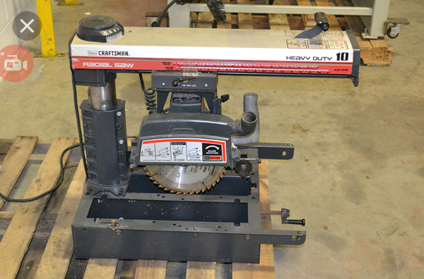 Craftsman Radial Arm Saw 10 For Sale In Folsom Ca Offerup
