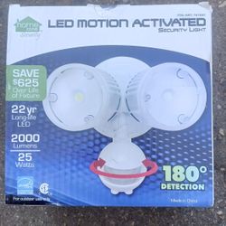 Electric Led Motion Activated Security Light, SEE OTHER OFFERS 