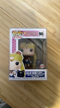Funko Pop! Animation #90 – Sailor Moon w/ Moon Stick & Luna