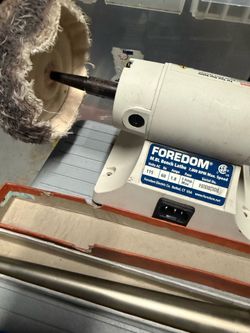 Foredom polishing machine for jewelry 7000 rpm