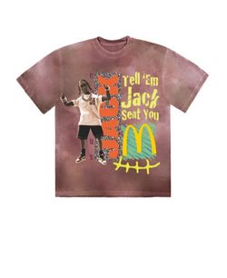 Travis Scott McDonalds Jack Sent Me T Shirt