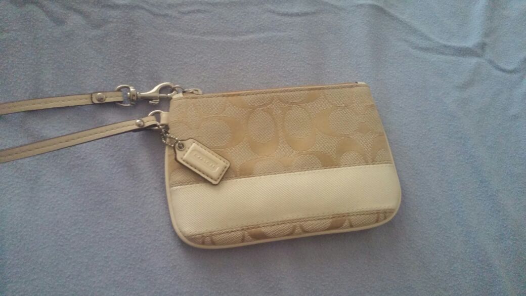 Coach wristlet