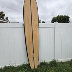 9'1 The Don NR Bamboo Surfboard Longboard *New*