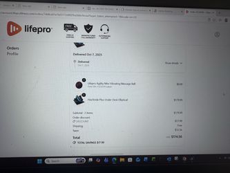 LifePro FlexStride Plus Under Desk Elliptical