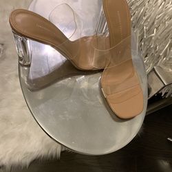 Zara Clear Heels