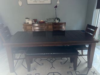 Wooden Dining Room Table