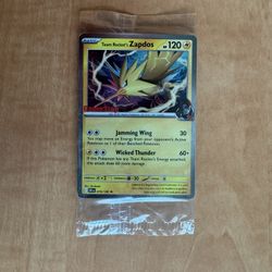 Pokémon Zapdos GameStop Promo – Destined Rivals Release (Sealed)