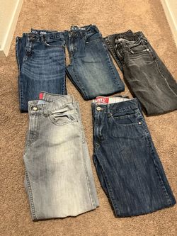 14/16 true religions/levis jeans bundle