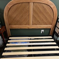 Oak Headboard Full / Queen