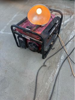 Gas powered generator