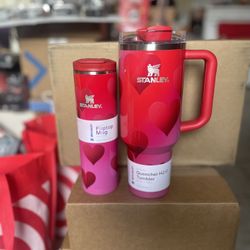 Stanley X Target Exclusive Valentine’s Day 2025 Sweet Hearts 40oz Tumbler Red