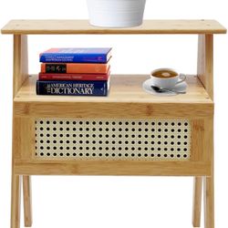 Side Tables With 2 Table Lamps