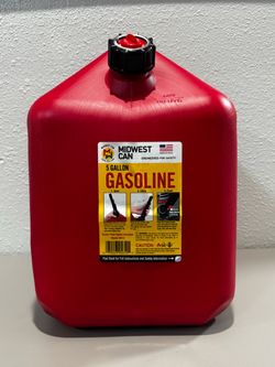 Midwest Can Safe-Flo 5-Gallon Gas Can — Model 5610