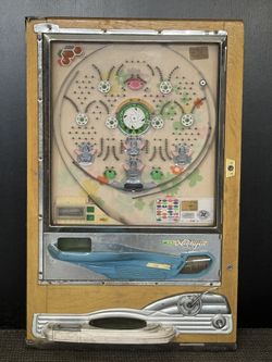 Vintage Nishijin Pachinko Machine Japan Arcade Wall Game Wood
