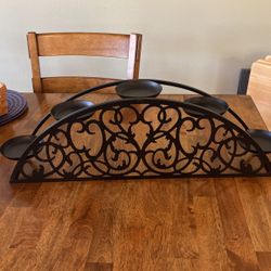 Metal Candle Holder by Partylite