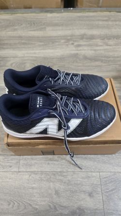 New Balance Men's FuelCell 4040v7 Turf Trainer Shoe Blue White  size 12/5