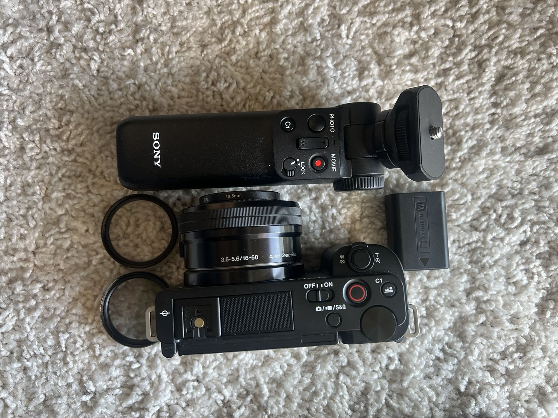Sony Alpha ZV-E10 With Gimbal