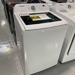 Samsung White 4.5 Cu. Ft. Top Load Washer With Vibration Reduction Technology+