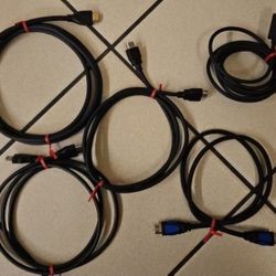 HDMI Cable 5-Count Bundle – Never Used!