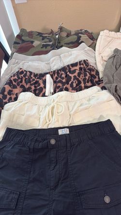 Eight pair of shorts and great condition $10 for all of them