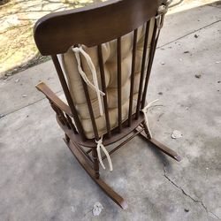 Sturdy maple rocker