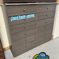 12 Drawer Grey Compressed Chest Dresser Comoda 
