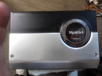 Sony Xplod 1200 watt amp