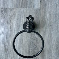 Towel Ring Bronze/Black Color