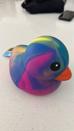 Squeeezy Duck the die blue