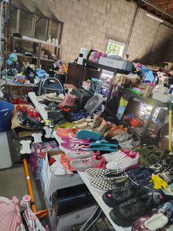 Garage sale today