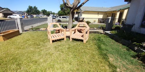 Outdoor Wooden chairs