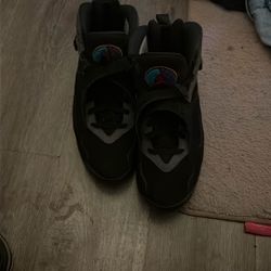 Aqua 8s Size 9 Worn With Box!