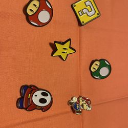 Mario Brothers Pin Collection