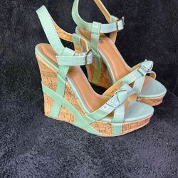 Cute Wedge Heels From Charlotte Russe Size 6