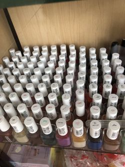 Essie polish over 100 polish