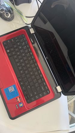 HP Pavilion Laptop Red