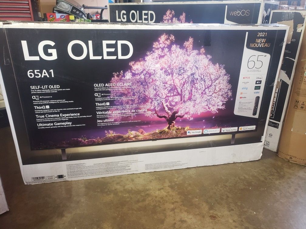 Tv LG 65", Oled, 65A1, Slim, Alexa, Google, Excellent