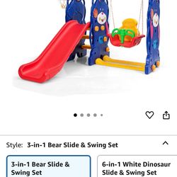 Costzon Toddler Climber and Swing Set