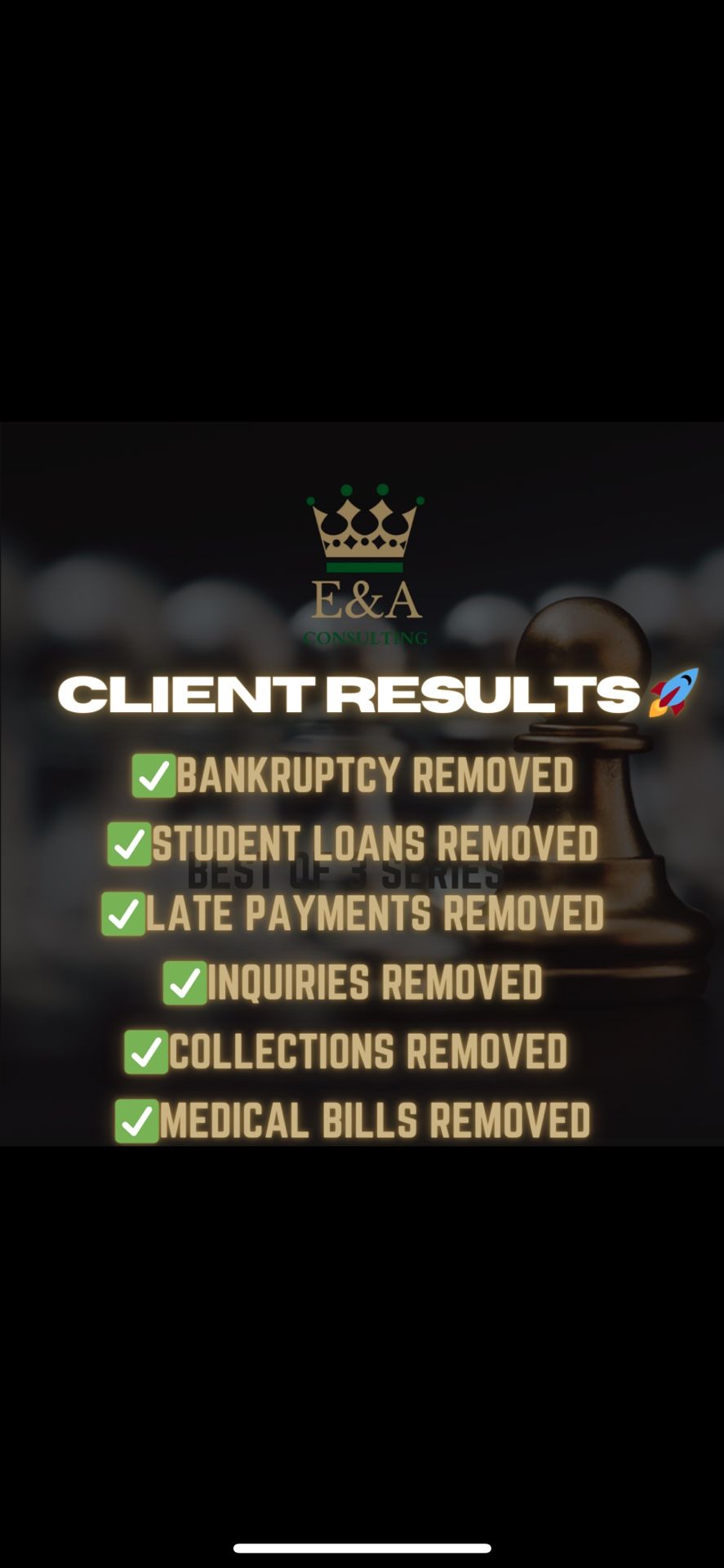 ✅ Sweep & Delete Your Credit