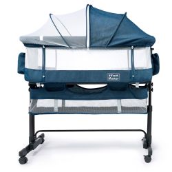 3 In 1 Baby Bassinet, Infant Master Bedside Sleeper For Baby
