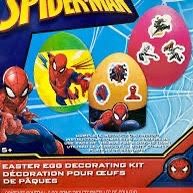 Marvel Spider-Man Easter egg decorating kit